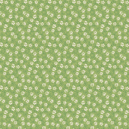 Pattern Bonnet thyme from The Farmer’s Daughter collection, designed by Lori Holt of Bee in My Bonnet for Riley Blake Designs, is a nostalgic and charming celebration of rural farm life. Inspired by Lori Holt’s family heritage, this 100% premium cotton collection evokes memories of simple times with a vibrant, vintage-inspired aesthetic