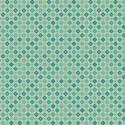 Pattern Flower Patch Sage from The Farmer’s Daughter collection, designed by Lori Holt of Bee in My Bonnet for Riley Blake Designs, is a nostalgic and charming celebration of rural farm life. Inspired by Lori Holt’s family heritage, this 100% premium cotton collection evokes memories of simple times with a vibrant, vintage-inspired aesthetic.