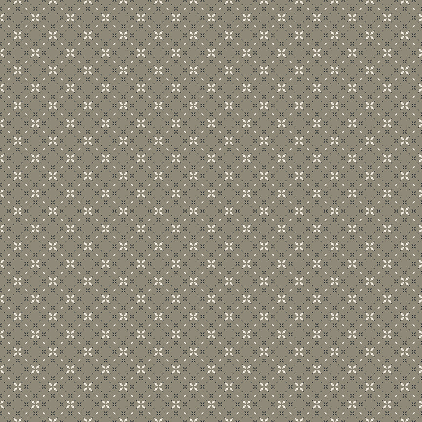 Pattern Geo Green from the Evening on the Prairie for riley Blake designs