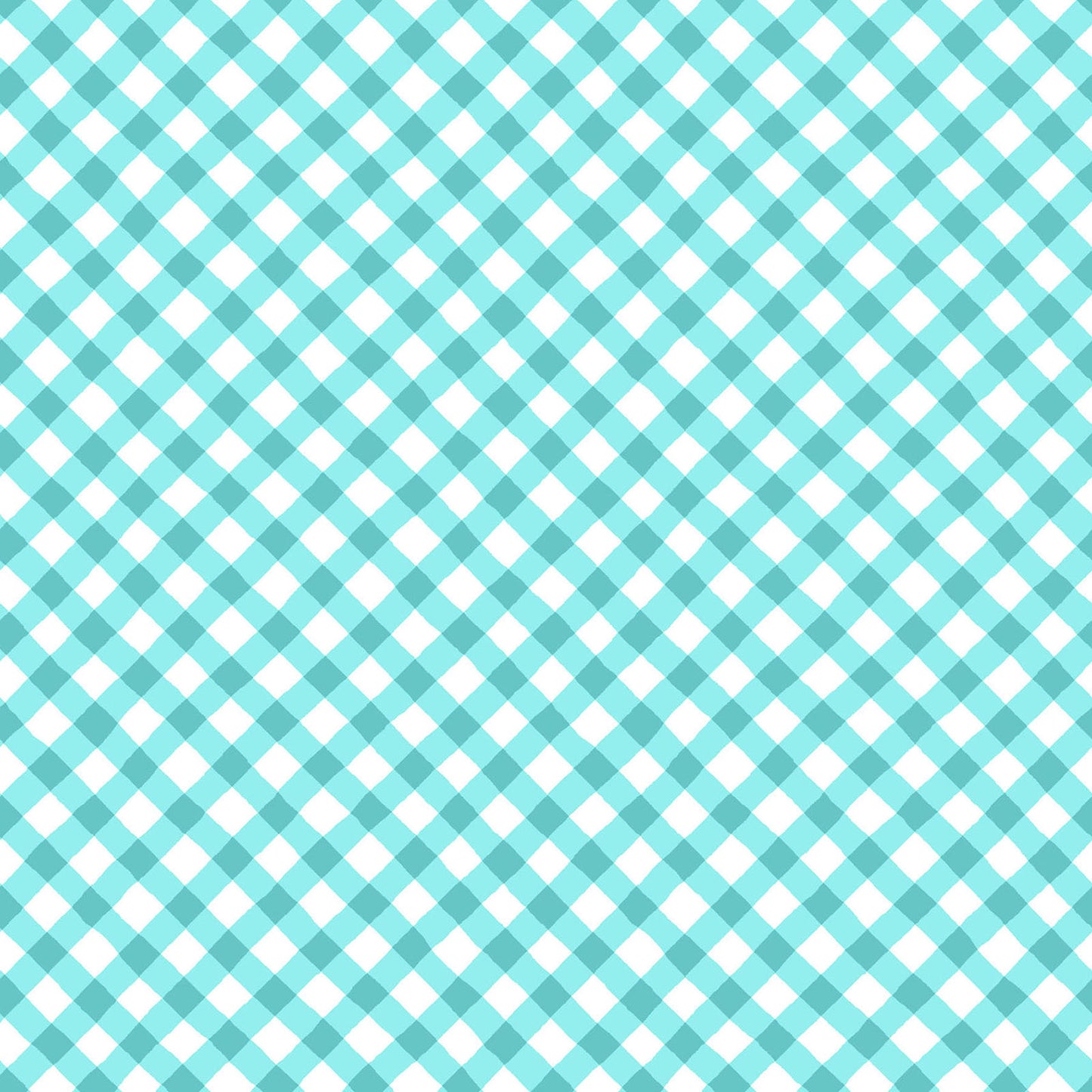 Pattern Classic Gingham in green, yellow, blue and red from The Sippin' on Sunshine collection by Kimberbell for Maywood Studio celebrates summer with playful picnic and warm-weather motifs. This collection features bright citrus slices, refreshing drinks, gingham checks, and ditsy florals across a vibrant palette of sky blue, lemon yellow, pink, and red.