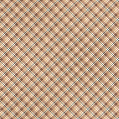 Pattern Plaid Rose from the Evening on the Prairie for riley Blake