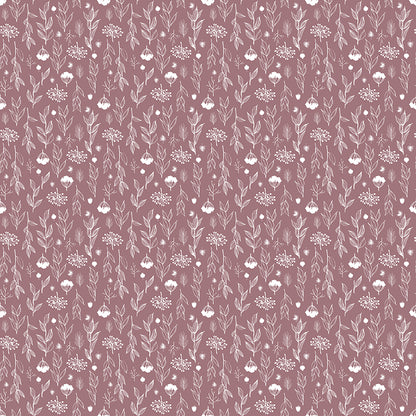 Pattern Prairie Floral heather from the Evening on the Prairie for riley Blake designs
