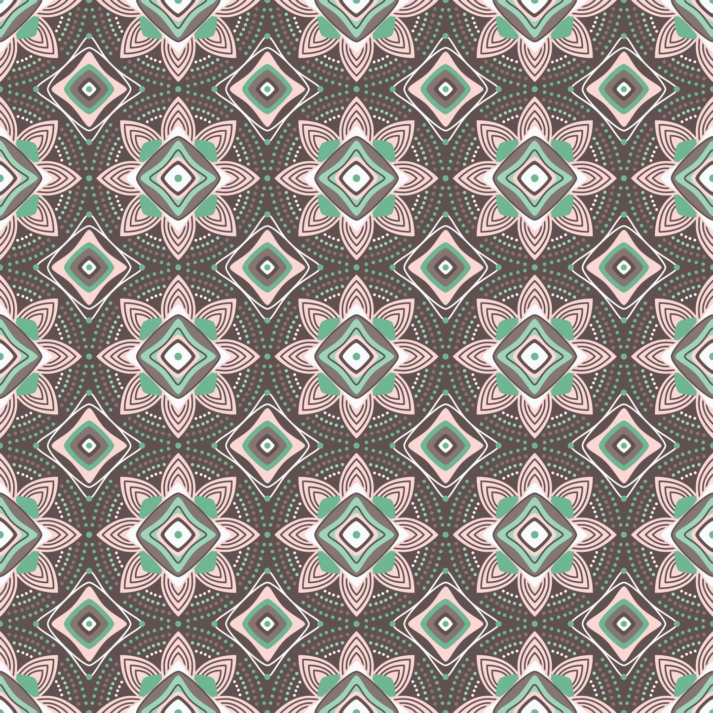 Pattern Radiant Blooms (backgrounds in Gray/Turquoise and  White/Turquoise, & Coral): A bold, graphic floral design resembling sunny garden light.t from The Gardening Girl fabric collection by Hang Tight Studio for Cloud9 Fabrics is a 16-piece, 100% organic cotton collection inspired by springtime, blooming flowers, and the joy of gardening. The collection features a modern-yet-timeless aesthetic in a refreshing palette of coral, green, grey, and white.