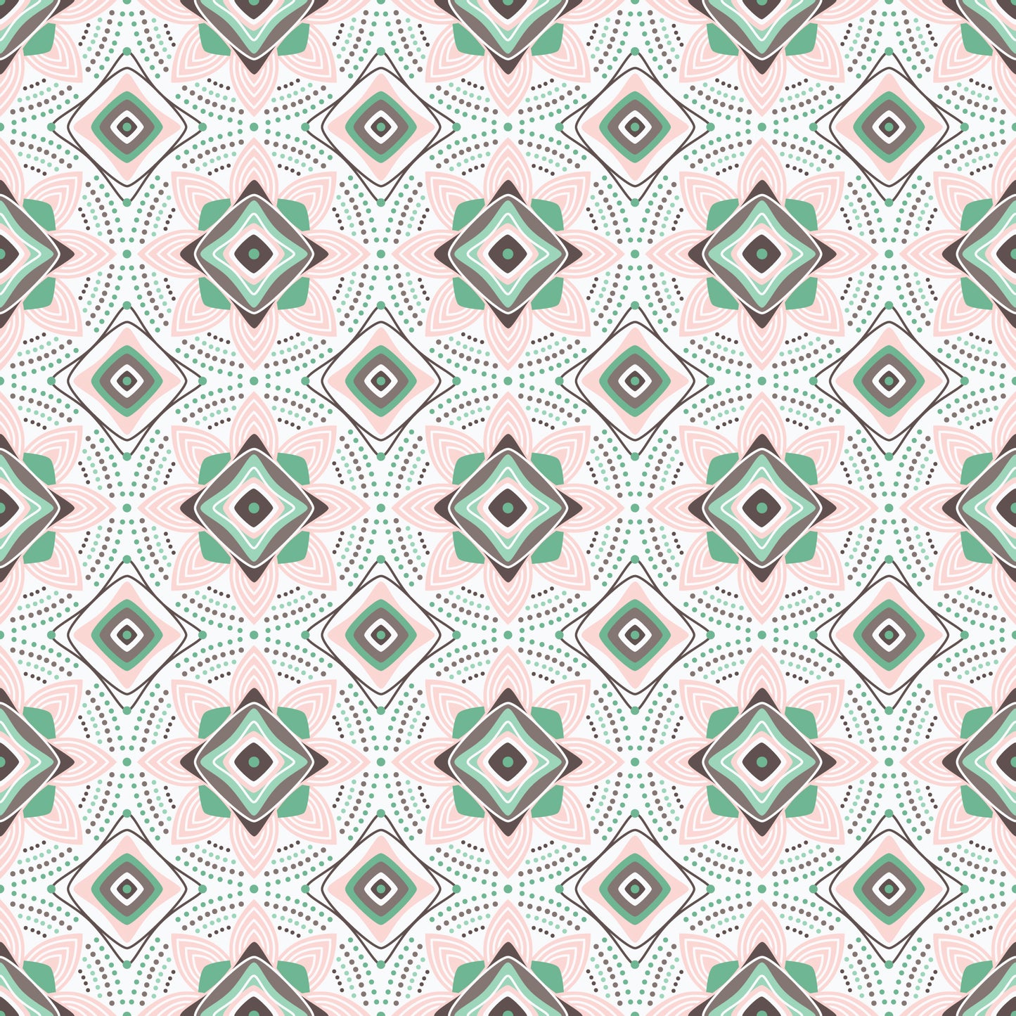 Pattern Radiant Blooms (backgrounds in Gray, White,/Turquoise, & Coral): A bold, graphic floral design resembling sunny garden light.t from The Gardening Girl fabric collection by Hang Tight Studio for Cloud9 Fabrics is a 16-piece, 100% organic cotton collection inspired by springtime, blooming flowers, and the joy of gardening. The collection features a modern-yet-timeless aesthetic in a refreshing palette of coral, green, grey, and white.
