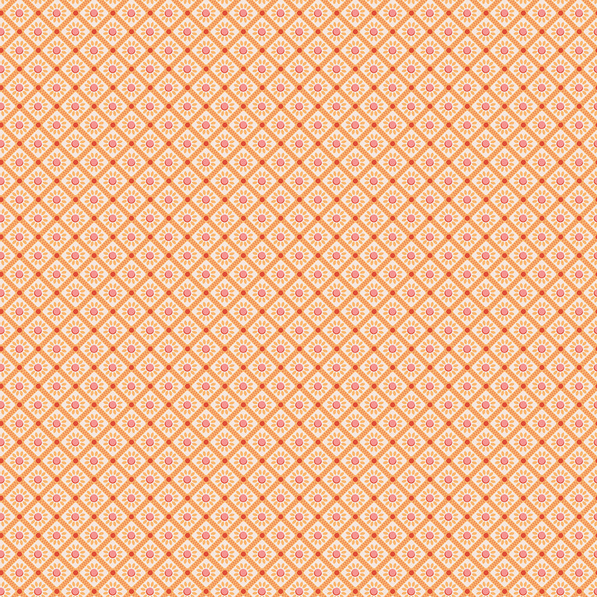 Pattern Sunflower Marigold from The Farmer’s Daughter collection, designed by Lori Holt of Bee in My Bonnet for Riley Blake Designs, is a nostalgic and charming celebration of rural farm life. Inspired by Lori Holt’s family heritage, this 100% premium cotton collection evokes memories of simple times with a vibrant, vintage-inspired aesthetic