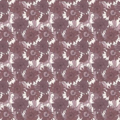 Pattern Sunflowers Grape from the Evening on the Prairie for riley Blake designs