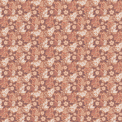 Pattern_ditsy floral umber from the Evening on the prairie collection for riley blake designs