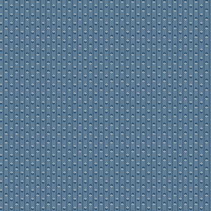 Pattern from the Denim &  Daisy collection by Lori Holt of Bee in my Bonnet for Riley Blake Designs. The collection pairs classic denim blues with cheerful daisy yellows, warm mustard golds and soft creamy / white backgrounds. It blends vintage-inspired ditsy florals, geometric prints, checks, and true woven denim yardage.