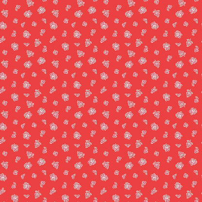 Pattern from the Traditional 30's fabric collection by Lindsay Wilkes for Riley Blake Designs. Patterns are inspired by classic 1930s Americana feedsack prints and vintage florals.