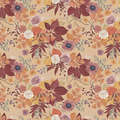 Pattern main beige  from the Evening on the prairie collection for riley blake designs