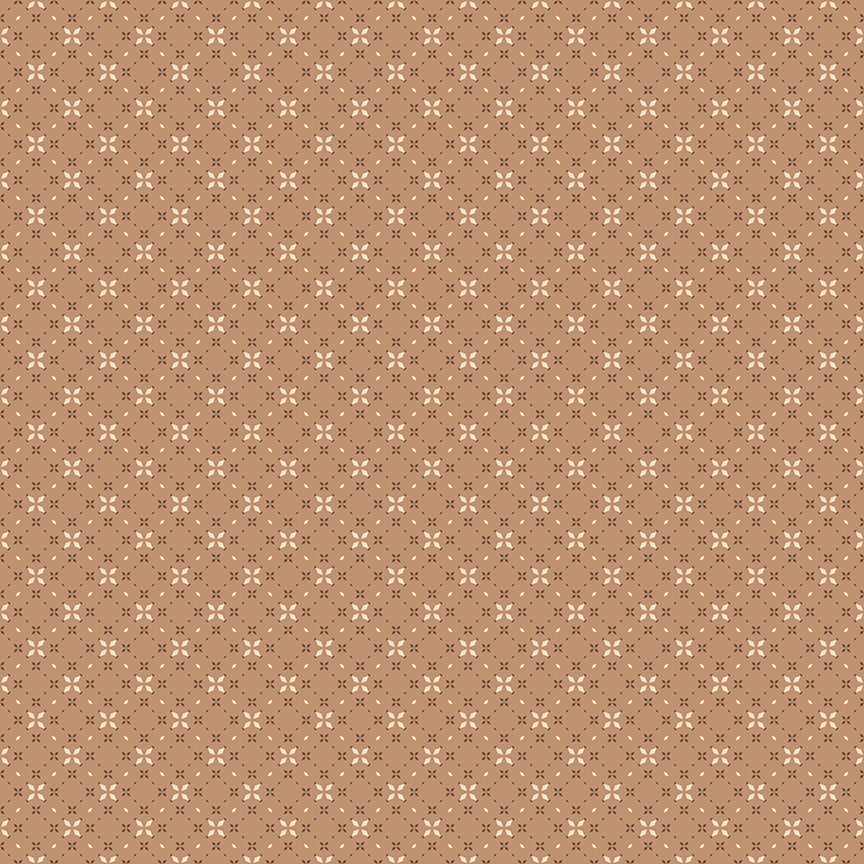 Pattern_prairie geo sienna from the Evening on the prairie collection for riley blake designs
