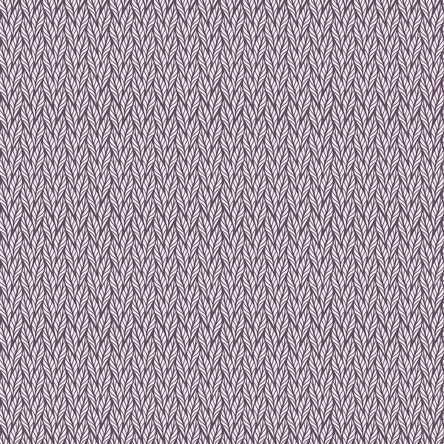 Pattern prairie leaves purple  from the Evening on the prairie collection for riley blake designs