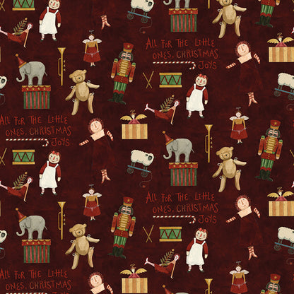 Patterns from the naughty or nice christmas fabric collection
