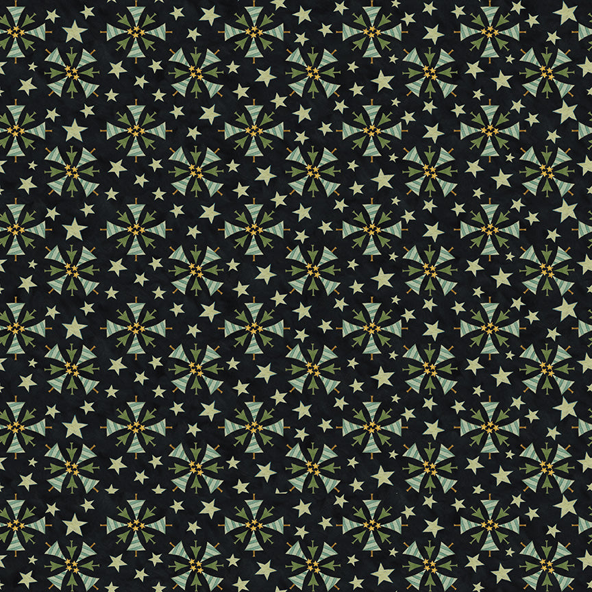 Patterns from the naughty or nice christmas fabric collection