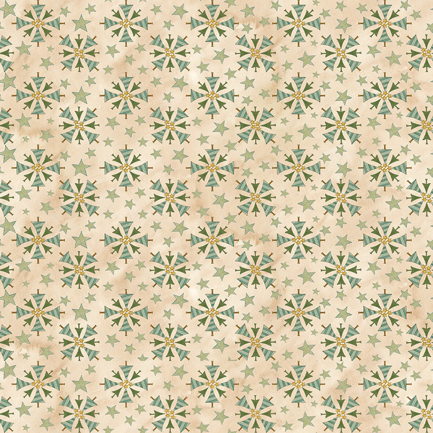 Patterns from the naughty or nice christmas fabric collection