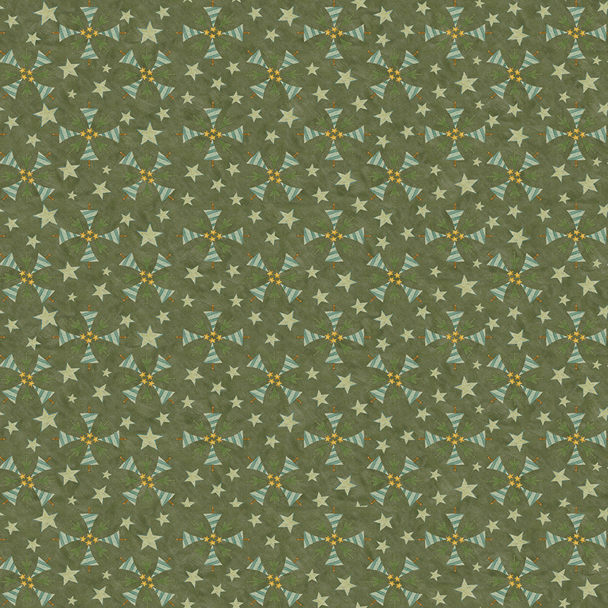 Patterns from the naughty or nice christmas fabric collection
