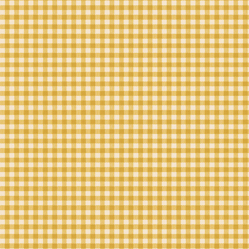The Gingham Yellow is a featured woven fabric within the Spring and Easter Pastels color story of the Tilda Creating Memories Spring collection. This special edition collection is built as a seasonal basic, featuring a soft palette of yellows, greens, and pinks perfect for spring quilts or projects for young children.