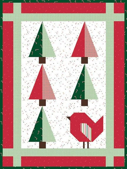 Perch and Pine Quilt Pattern,  BlueBird Patterns