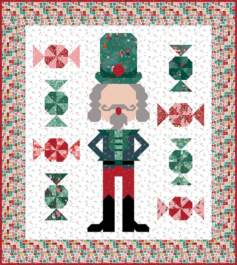 Nutcracker Sweet Quilt by Jennifer Long for Riley Blake