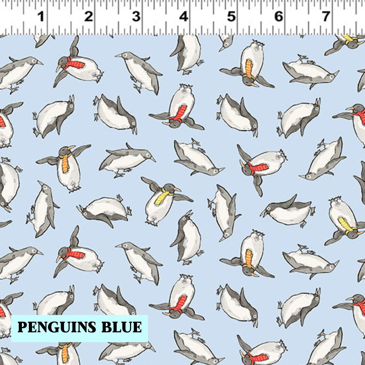 Fabric Winter: Collection Snowtime  from Clothworks