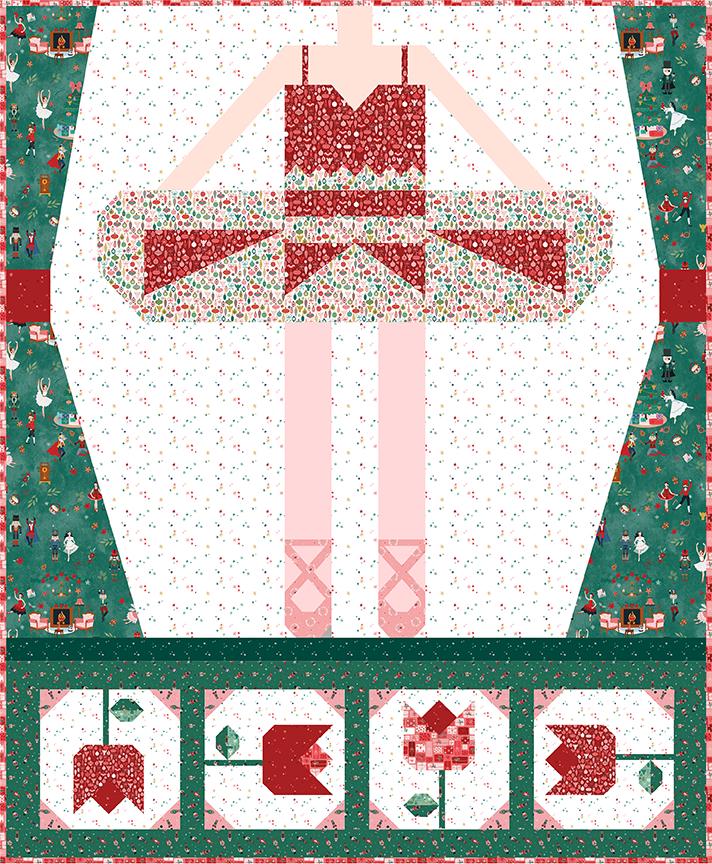 Be a Ballerina Quilt by Jennifer Long for Riley Blake