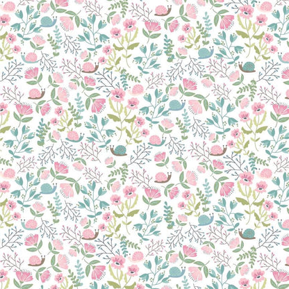 Le Petite Escargot Fat Quarter Bundle from Poppie Cotton 100% Cotton