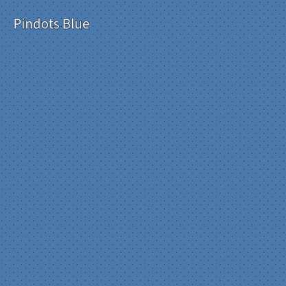 cotton_fabric_basics_Pindots blue with black dots