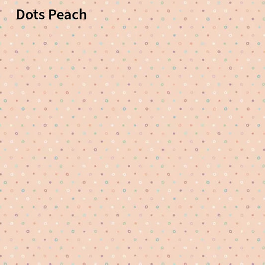Dots Peach Maywood Studios