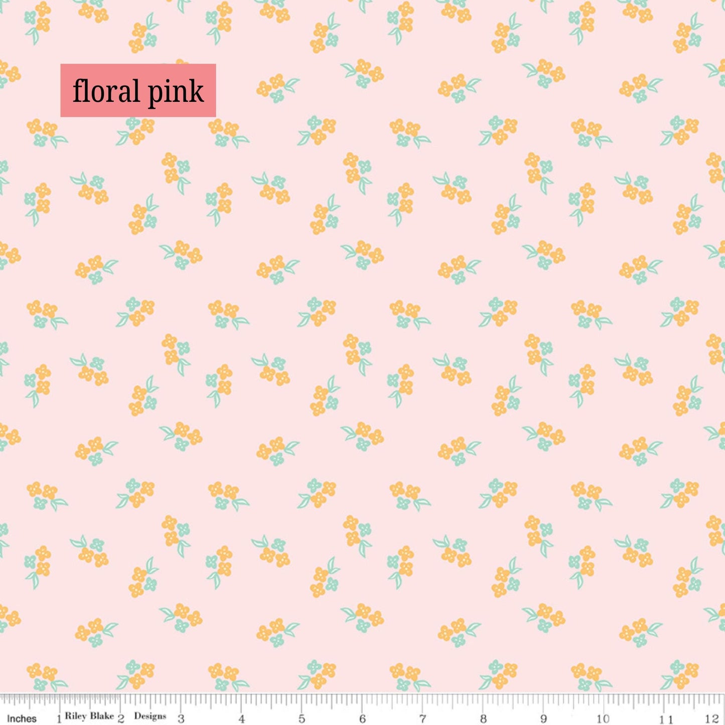 Fabric Floral BUNDLES: Collection Summer Skies & Fireflies Riley Blake