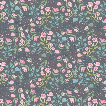 Le Petite Escargot Fat Quarter Bundle from Poppie Cotton 100% Cotton