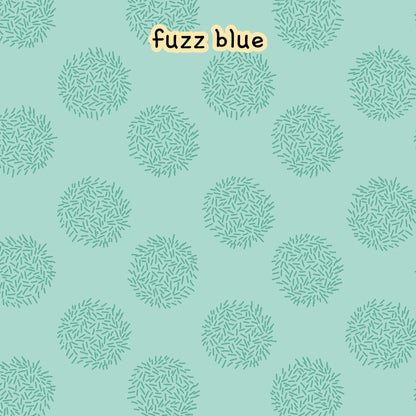 fabric collection Love Bugs100% organic cotton fabric with a repeating pattern of light teal floral patterns filled with short, thin, teal lines on a light teal background.  Quilting, crafts, home decor, apparel sewing