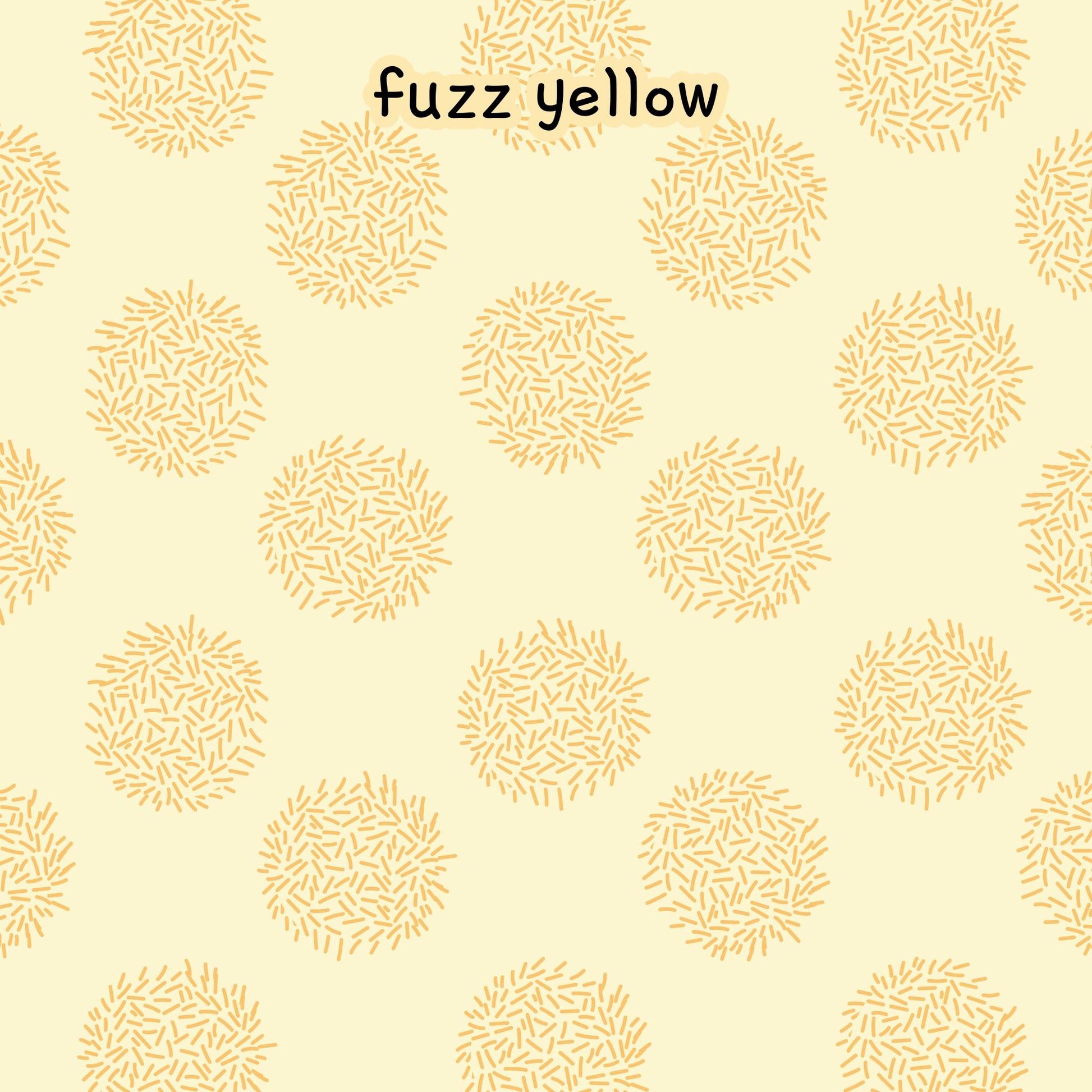 fabric collection Love Bugs 100% organic cotton fabric with a seamless pattern featuring repeating floral  designs filled with small, light brown strokes on a pale yellow background.  Quilting, crafts, home decor, apparel sewing