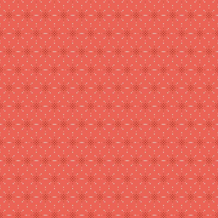 fabric pattern Fairy Stitching Dust Nectar : A whimsical tossed print that mimics trails of sparkling pixie dust, stars, and tiny stitching needles from The Thimbelina & the Sewing Fairies collection which is a storybook-inspired line centered around a tiny, magical sewing fairy.