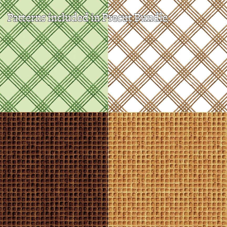 fabric patterns from The Gingerbread fabric collection from Riley Blake Designs, designed by J. Wecker Frisch, is a nostalgic, vintage-inspired holiday line celebrating the sweet tradition of Christmas cookie baking. The theme includes Antique lace patterns, classic illustrations, and soft watercolor elements layered together for a timeless look. The color palette has Warm browns, creamy whites, vibrant reds, forest greens, subtle blues, and occasional dark backgrounds.