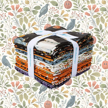 Fabric Halloween PRECUTS: Fat Qtr Bundle Trick or Treat from Riley Blake