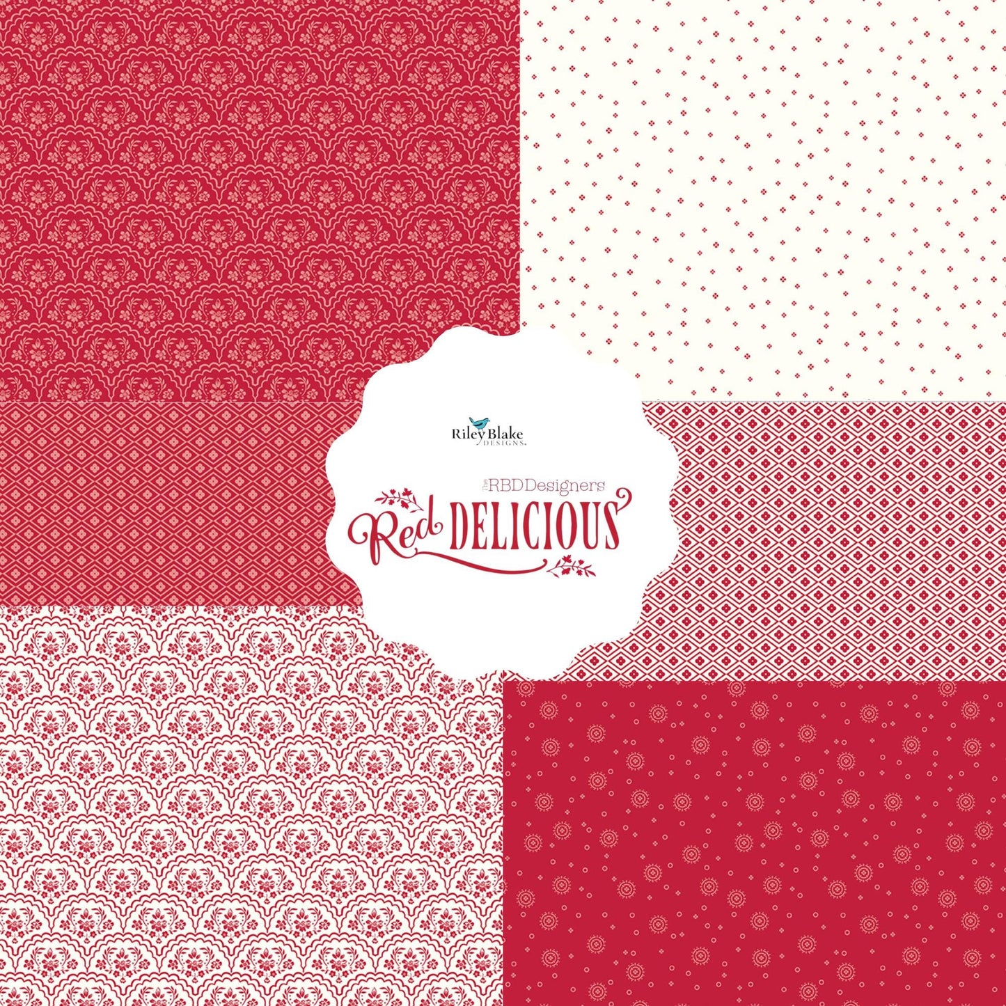 Fabric Floral/Patterned: Collection Red Delicious from Riley Blake