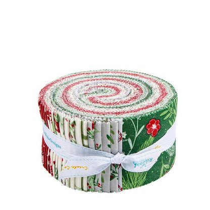Fabric Christmas PRECUTS: Rolie Polie  Mistletoe & Holly Riley Blake
