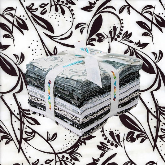 Expressions Batiks Blooms at Dusk Fat Quarter Bundle