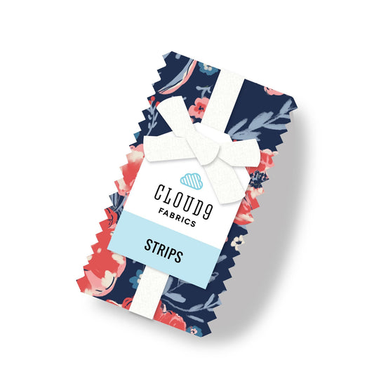 The Jubilant fabric collection by Alison Janssen for Cloud9 Fabrics is a summer-themed, organic cotton line inspired by outdoor picnics and vintage celebrations. The collection features a fresh, modern palette of navy, red, blue, sand, and cream.
