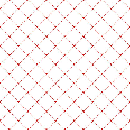 pattern criss cross hearts white from take heart collecti