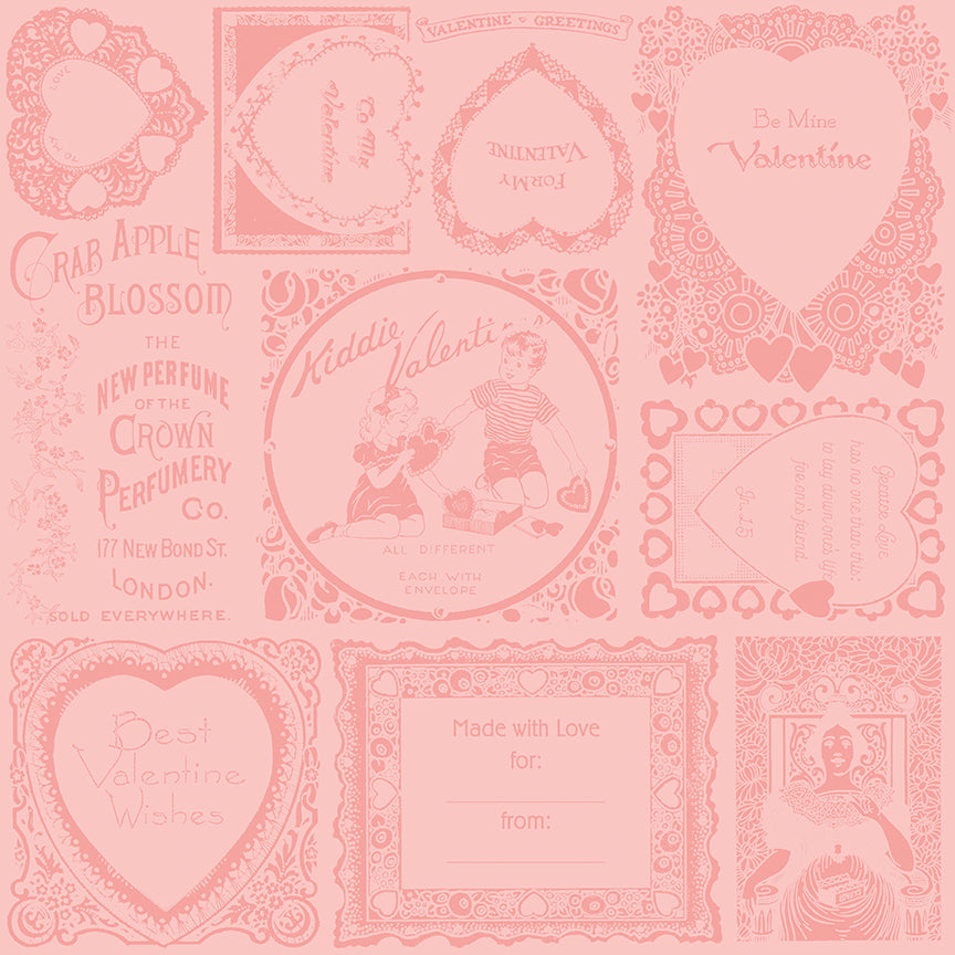 pattern frames pink from take heart collection