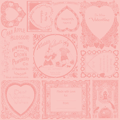 pattern frames pink from take heart collection