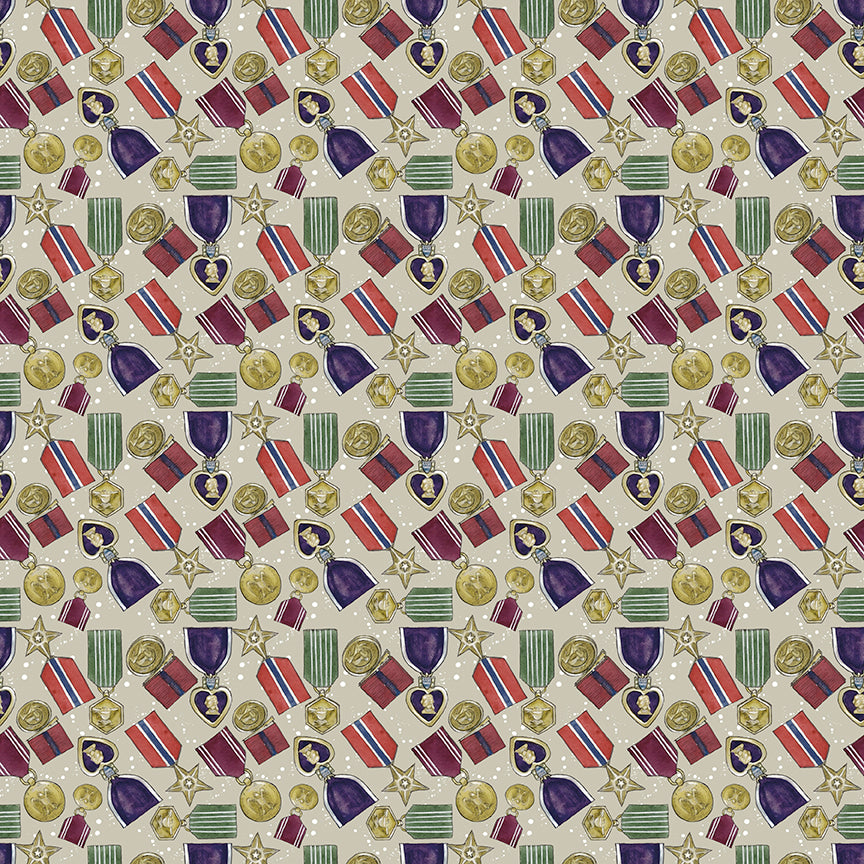 pattern metals from american honor fabric collection 