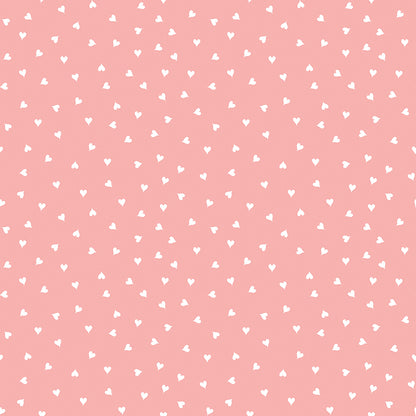 pattern tossed hearts pink from take heart collection
