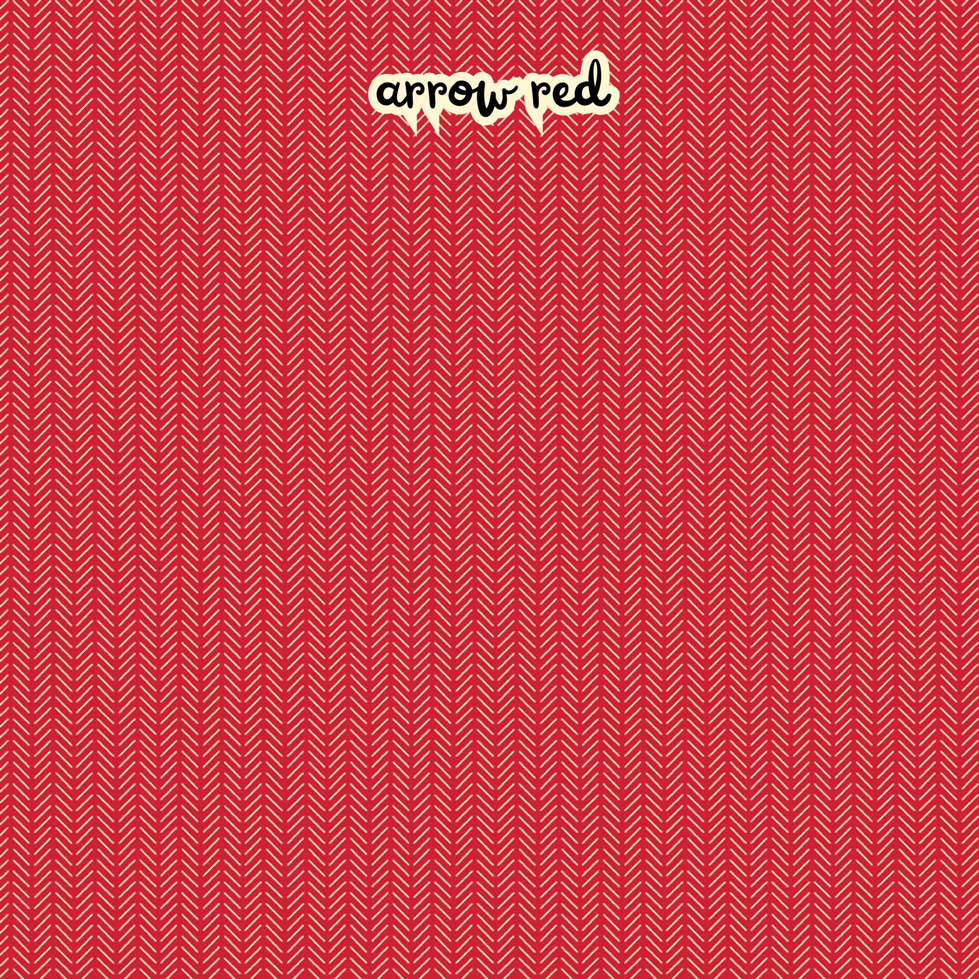 100% cotton fabric collection Radiant Ruby. This  one is patterned arrows in white /cloud on a red background. Collection is a vibrant "showstopper in scarlet" a two-tone collection which uses only "Schoolhouse" (red) and "Cloud" (off-white) to create a striking aesthetic inspired by the brilliance of a ruby gemstone.  