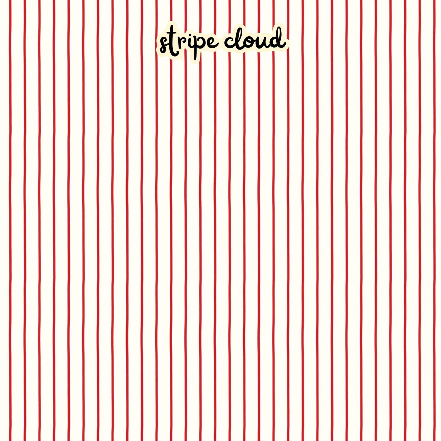 100% cotton fabric collection Radiant Ruby. This pattern is red stripes on a cloud/white background. Collection is a vibrant "showstopper in scarlet" a two-tone collection which uses only "Schoolhouse" (red) and "Cloud" (off-white) to create a striking aesthetic inspired by the brilliance of a ruby gemstone.  	
