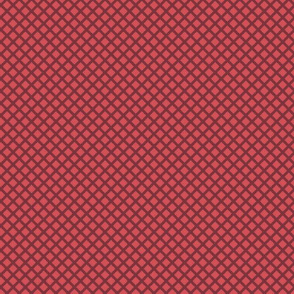 Red fabric texture with lattice pattern