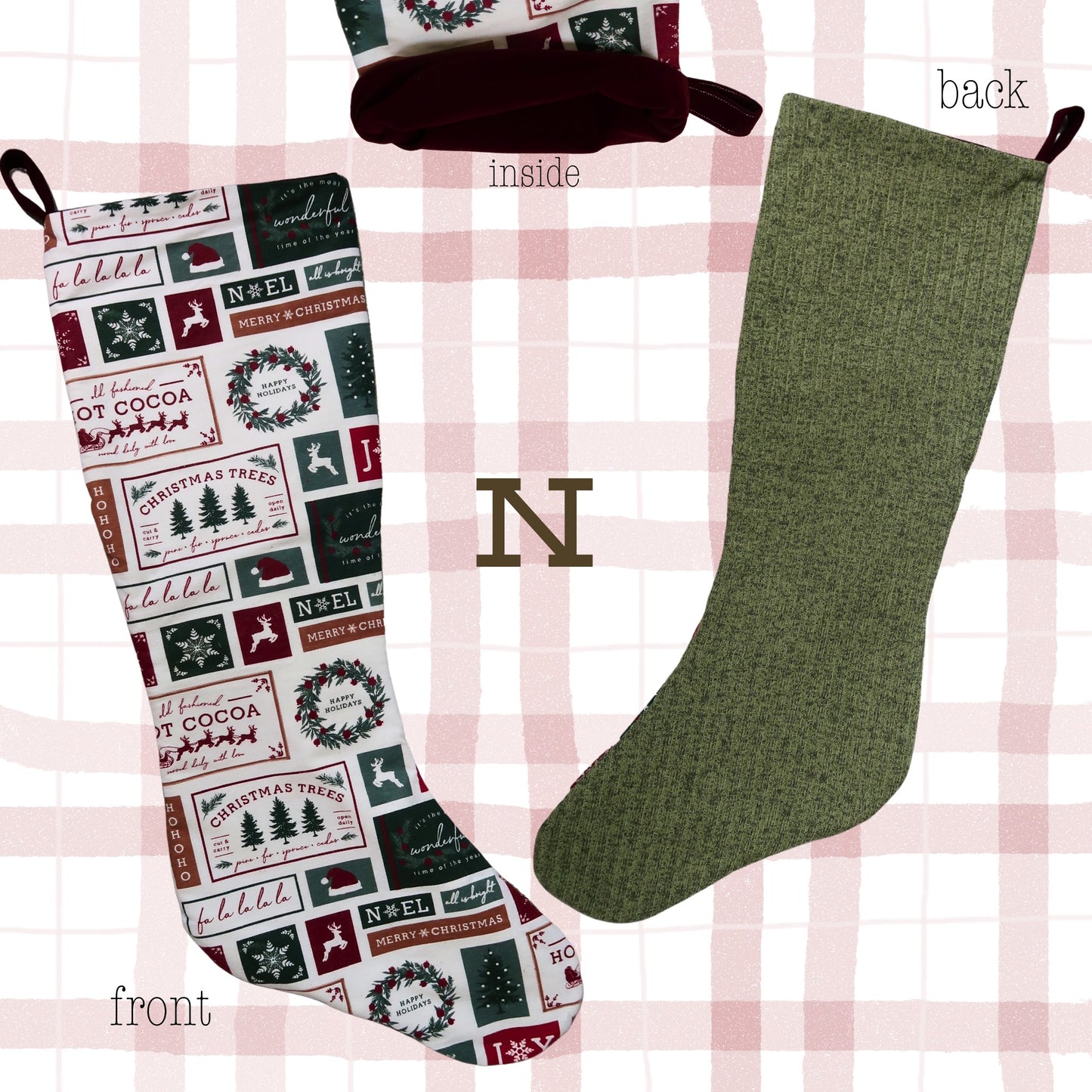 Christmas Stockings: Extra Large at 36"