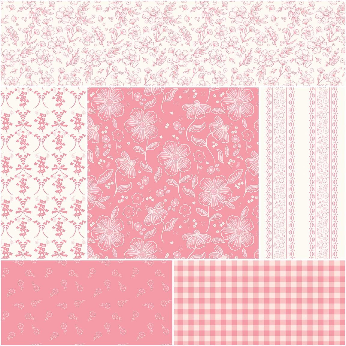 sweet pink fabric collection from riley blake