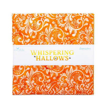 The Whispering Hollows collection features fun Halloween images, with colors invoking midnight skies, as well as favorite seasonal hues. The Batiks Collections by Riley Blake are produced in state-of-the-art facilities with the best Tjap designers and makers, color experts, and stamp prodigies. Due to the hand-crafted nature of batiks, fabric may vary from image.